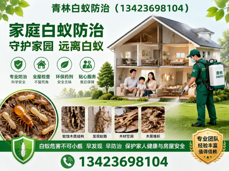 荔湾区家庭白蚁防治展示图